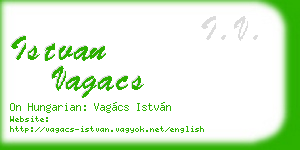 istvan vagacs business card
